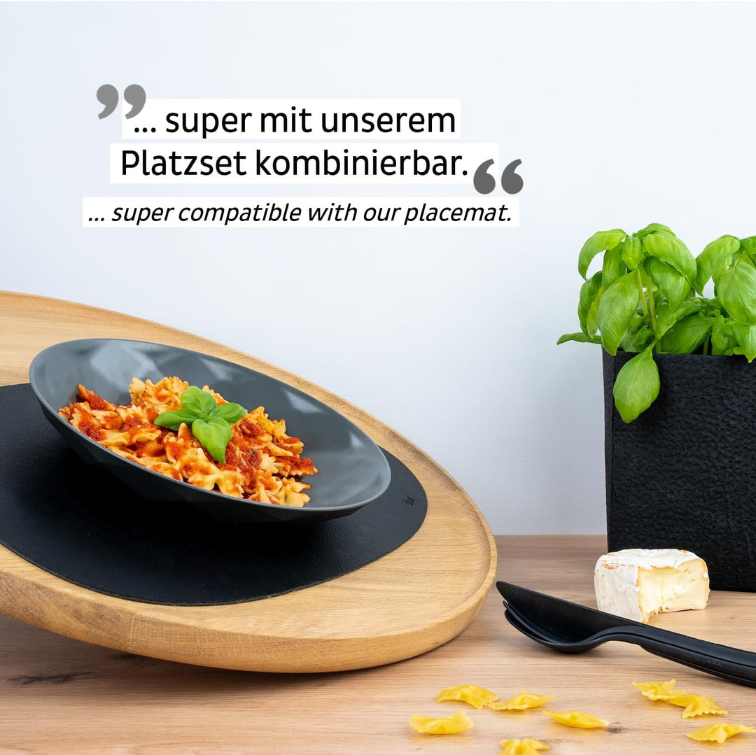 silwy® Universal-Magnet-Teller Grey (2er-Set) HIGH-TECH-Kunststoff - perfekt für Camping, Caravaning