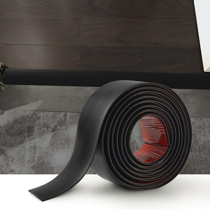 4M Flacher Bodenübergangsleiste Selbstklebender Übergangprofil Türschwellen-Übergangsvinyl Laminat-B