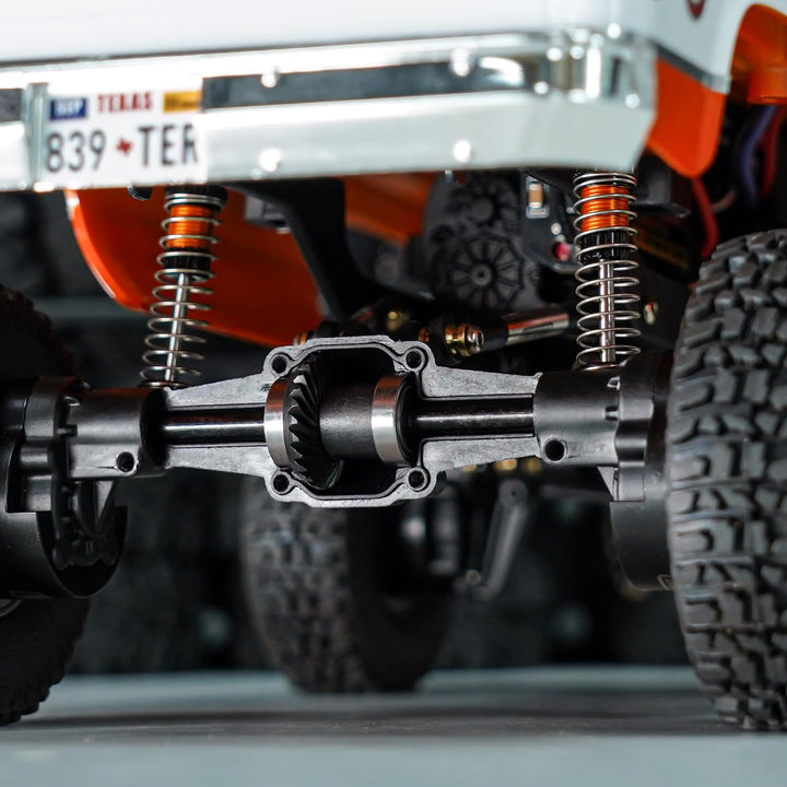 INJORA 12/20T 12/24T Stahllegierung Überdrehungs Helikalachsen Zahnradsatz für 1/24 RC Crawler FMS F