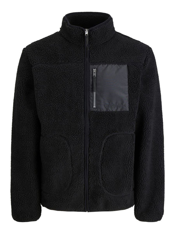 JACK & JONES Herren Jorpark Teddy Jacket Sn Jacke, M Schwarz