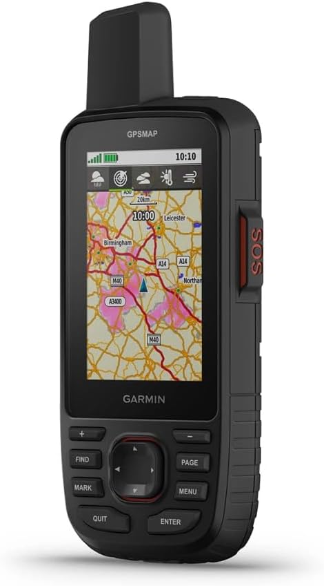 Garmin GPSMAP 67i,EU - - -, Schwarz / Orange