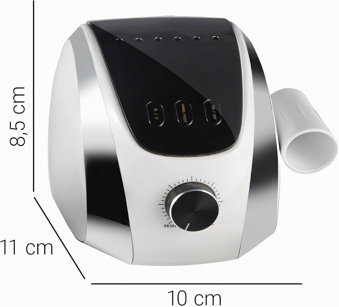 Retoo Nagelfräser Elektrische 35000 U/Min 65W Professionelle Nagelfeile mit LED Display Fräser für G