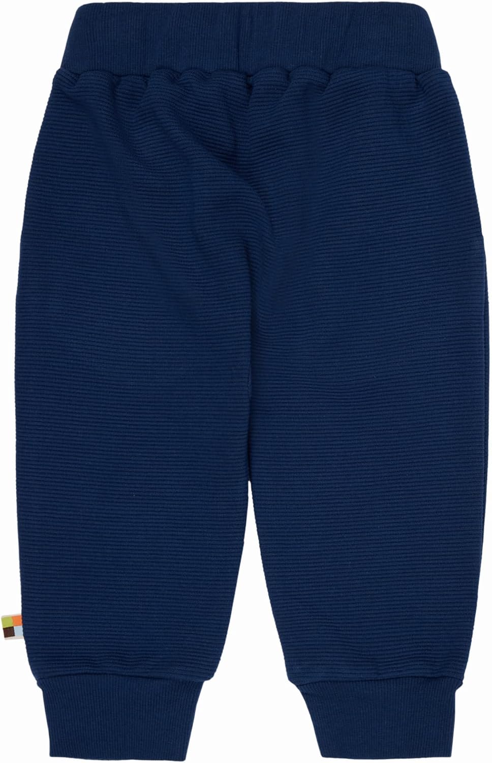 loud + proud Unisex Hose Rippenstruktur, GOTS Zertifiziert Tierdruck Print 74-80 Ultramarine, 74-80
