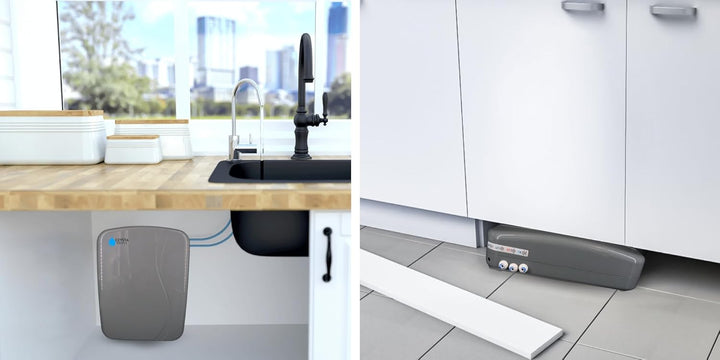 Czysta Kropla RO7 Slim Untertisch Umkehrosmose Wasserfilter 7 Stufiges Filtersystem mit Mineralisier
