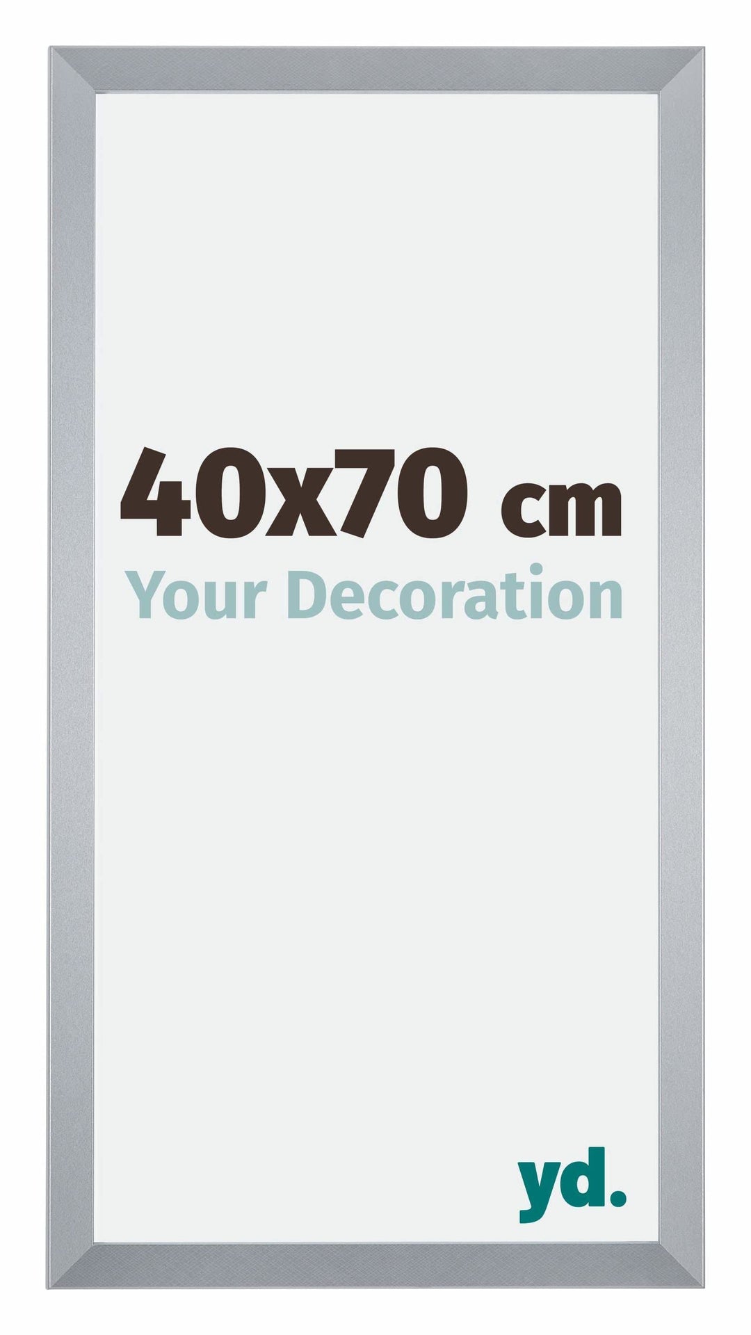 yd. Your Decoration - Bilderrahmen 40,00x70,00 cm - Bilderrahmen aus MDF mit Acrylglas - Antireflex