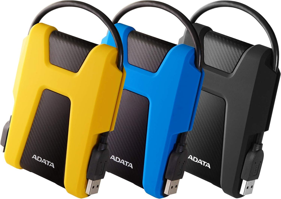 ADATA HD680 External Hard Drive 1000 GB Black Schwarz 1TB, Schwarz 1TB
