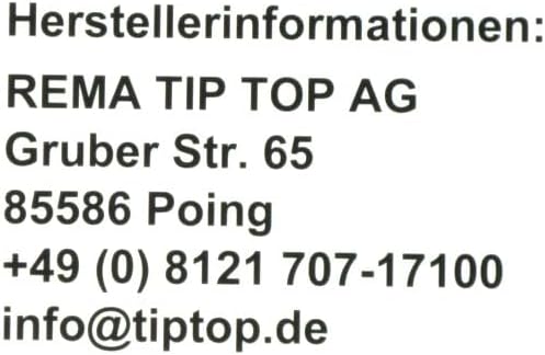 Rema Tip Top Schlauch-Reparatur-Set, Sortiment TT 20 TRUCK, Schlauchflicken 506091