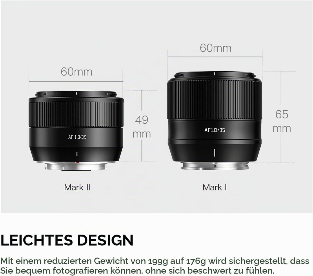TTARTISAN AF 35 mm F1.8 Mark II Z, APS-C Objektiv, Kulturlandschaft, Autofokus-Objektive für Nikon Z