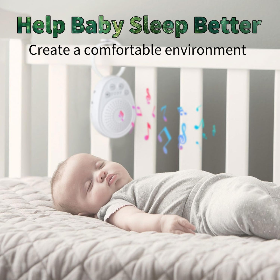 White Noise Machine, Weisses Rauschen Machine für Baby Erwachsene, 20 Beruhigende Klänge, 3 Timer-Ei