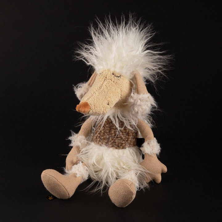 SIGIKID 39342 Day Dreamer Beasts Town Kinder und Erwachsene Kuscheltier empfohlen ab 3 Jahren weiss/