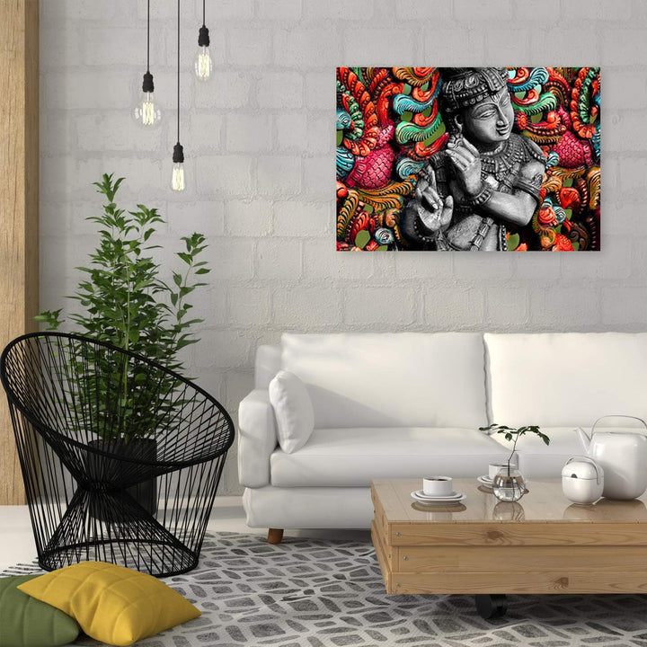 Wandbild Buddha Modern Deko Kunst Bilder Feng Shui mehrfarbig 90x60 cm M14694 90x60 cm, M14694 90x60