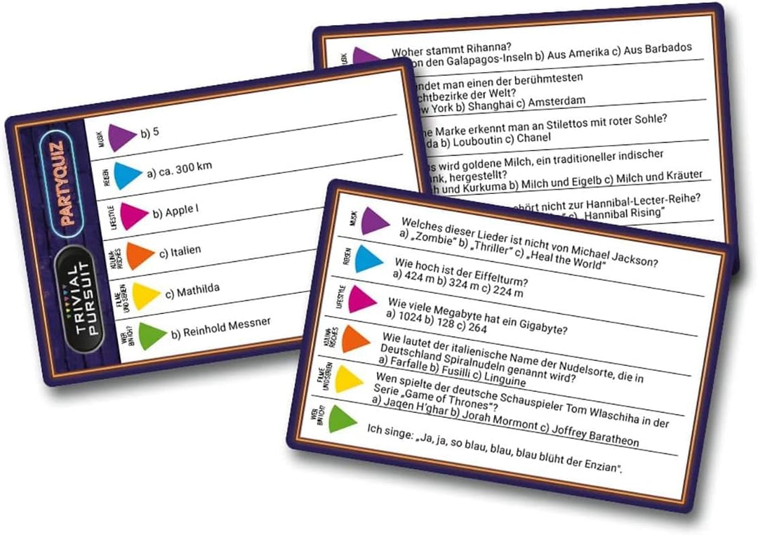 Winning Moves Trivial Pursuit Partyquiz Edition - Quizspiel für Fans - Quiz Partyspiele - Trivia Fan