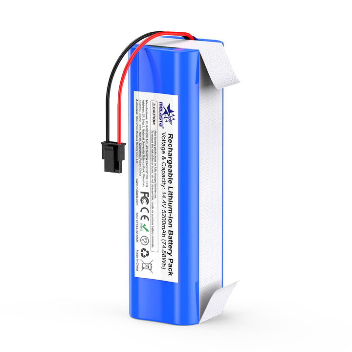 melasta Ersatz Li-ion Akku 14.4V 5200 mAh kompatibel für Eufy RoboVac X8, RoboVac X8 Hybrid, RoboVac