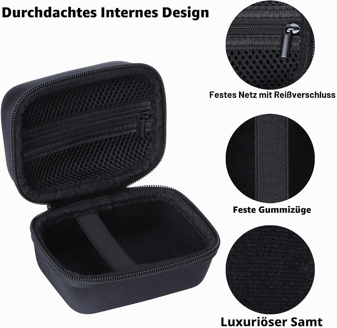 Hart Schutz Hülle Etui Tasche für Zoom H2n /H2essential Handy Recorder Schwarz Etui für H2n / H2esse