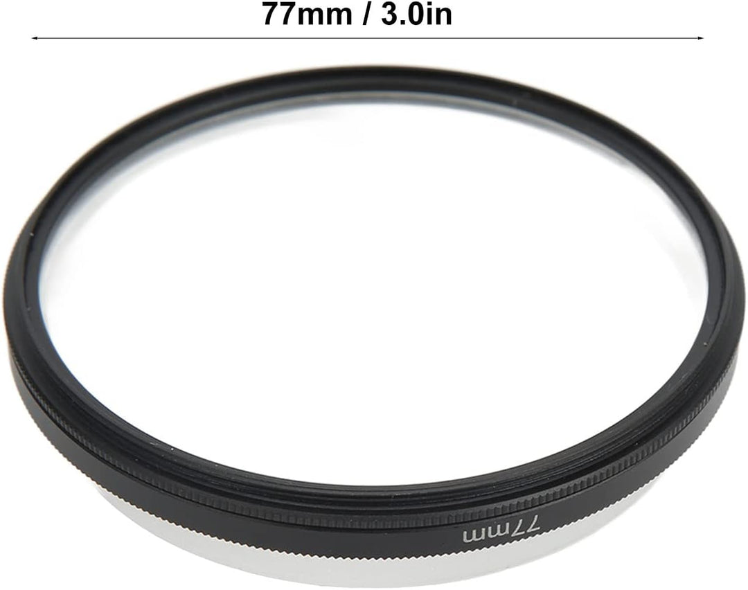 Tissting Kamera Filter 77mm, Doppelseitiger Prismen Filter für Fraktal-Fotografie mit Geistereffekte