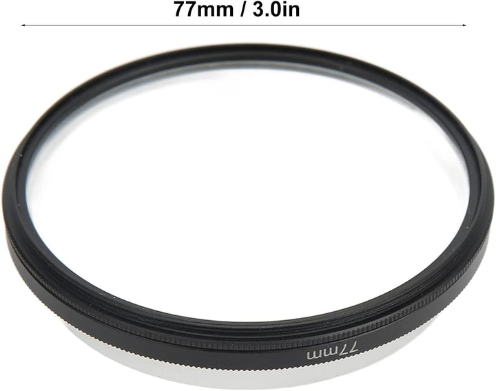 Tissting Kamera Filter 77mm, Doppelseitiger Prismen Filter für Fraktal-Fotografie mit Geistereffekte