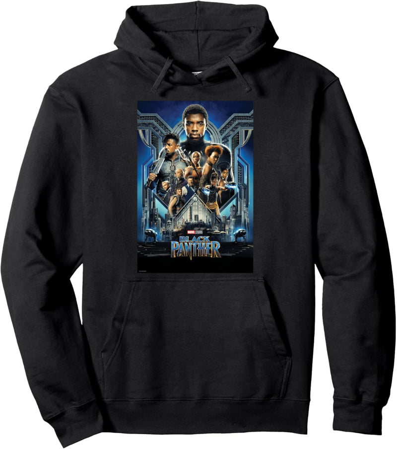 Marvel Studios Black Panther Movie Poster Pullover Hoodie