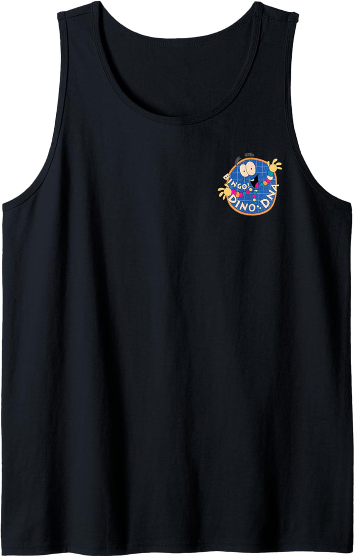 Jurassic Park 30th Anniversary Bingo Dino DNA Retro Tank Top