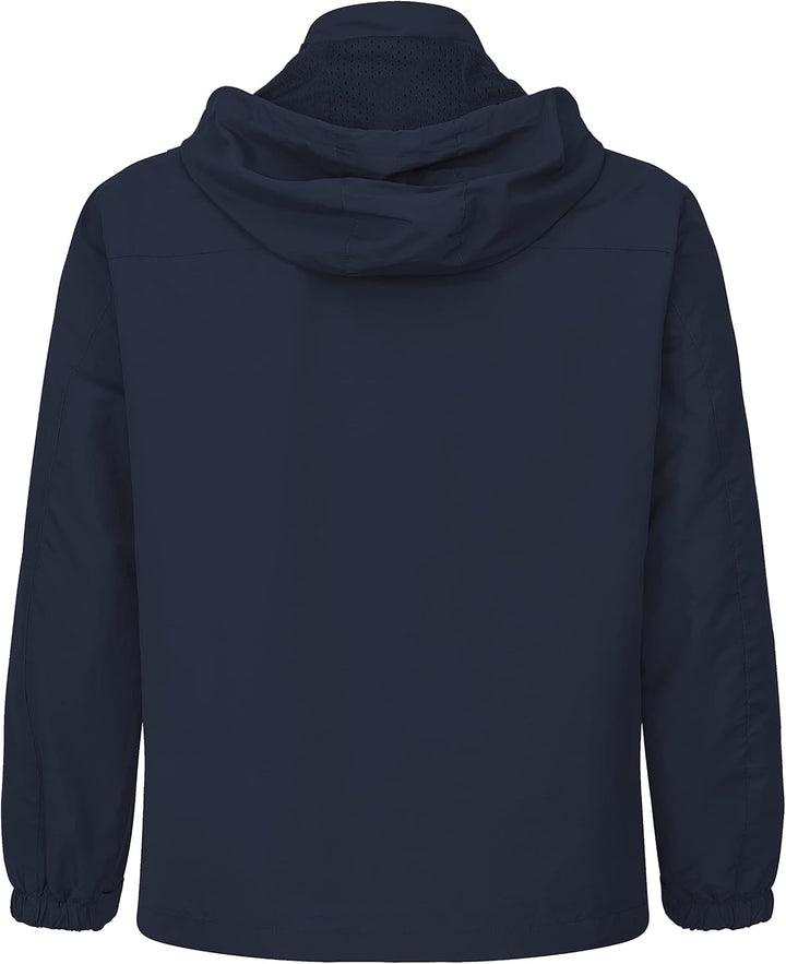 FALKENSTEJN Summer Windbreaker Anorak Windjacke leichte Jacke S Navy, S Navy