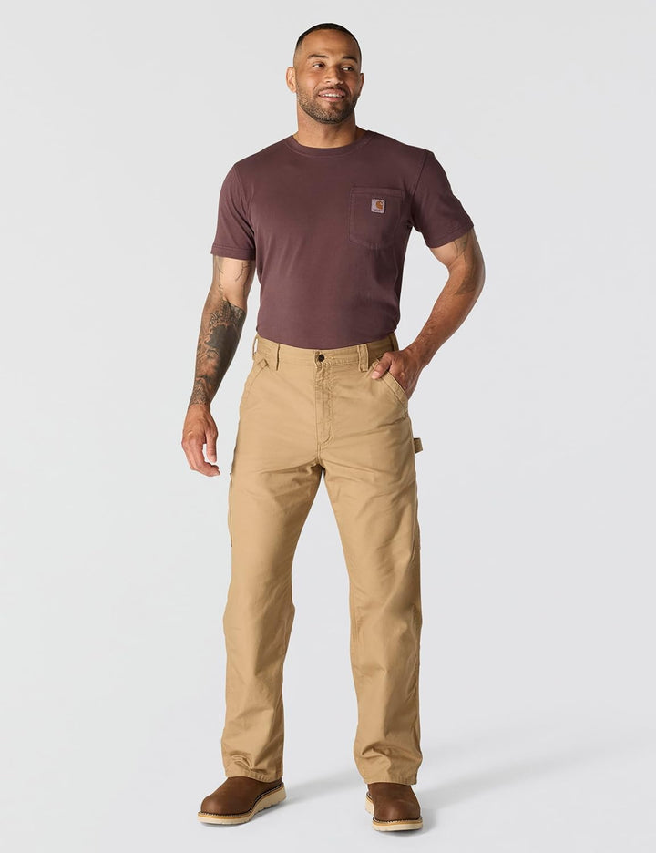 Carhartt Herren Latzhose aus Leinen Canvas Work Latzhose Hose Canvas Work Latzhose B151 30W / 34L Du