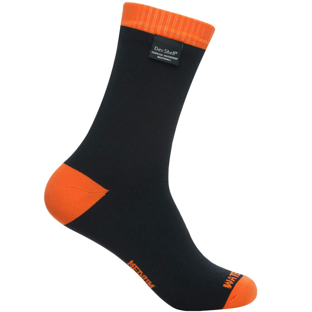 Dexshell Herren Thermlite wasserdichte Socken S Rot, S Rot