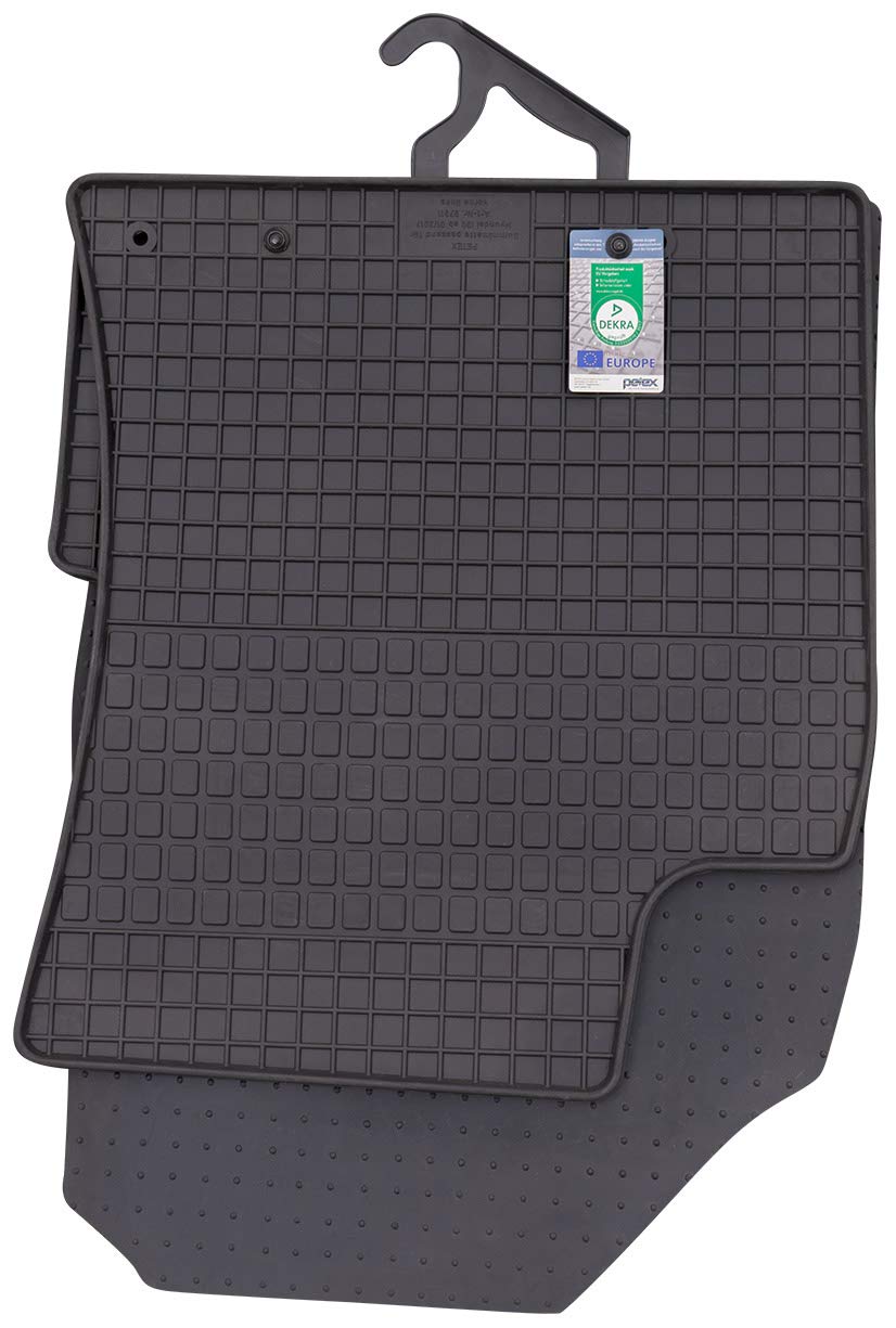 PETEX Gummimatten passend für i30 ab 01/2017 / i30 CW ab 06/2017 / i30 Fastback ab 01/2018 Fussmatte