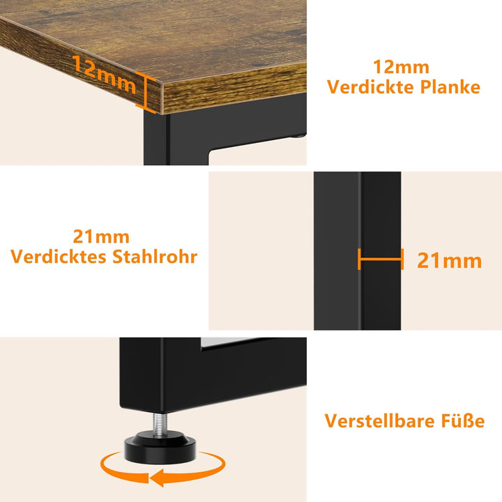 HOMIDEC Schuhregal mit 3 Ebenen, Schuhbank mit Holzplatte, Schuhregal mit Sitzbank, Regal Vliesstoff