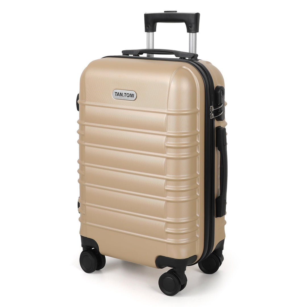 MoFut Koffer, Handgepäck Koffer, Hartschalenkoffer Trolley Rollkoffer Suitcase, Reisekoffer mit Roll
