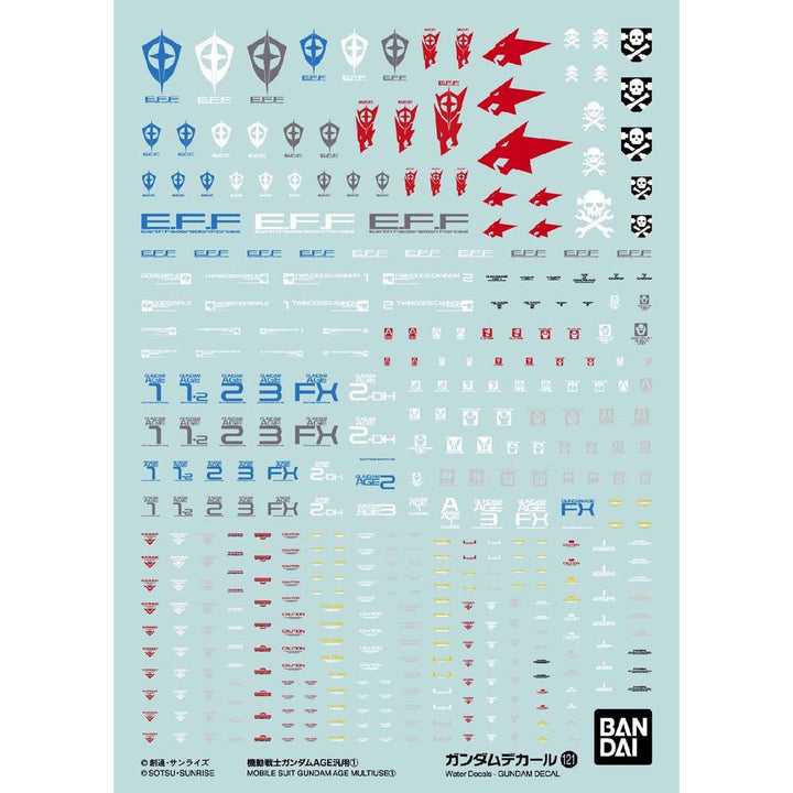 Gundam DECAL121 Mobile Suit GUNMDAM Age MULTIUSE