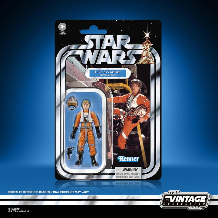 Star Wars The Vintage Collection Luke Skywalker (X-Wing Pilot), Action-Figur Neue Hoffnung (Skala 9,