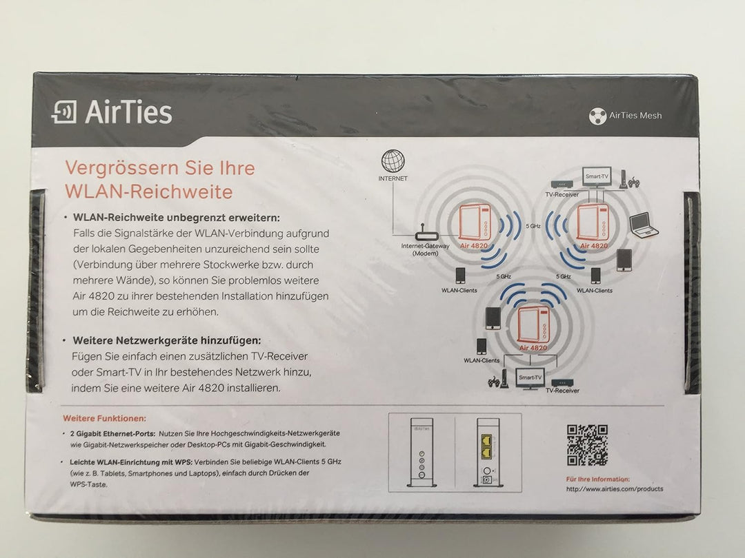 Airties Air 4820 - WLAN Bridge - Zusatzadapter