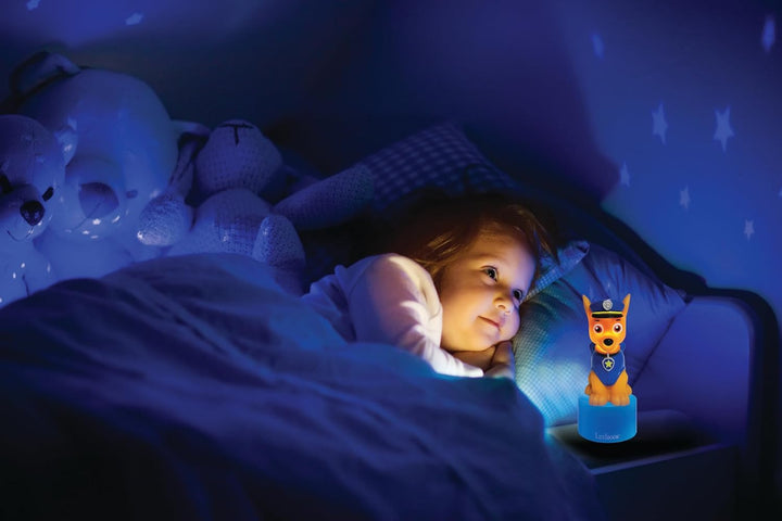 Lexibook, Paw Patrol, Chase Nachtlicht mit Lautsprecher, Weiches Licht, Batteriebetrieben, Blau, NS0
