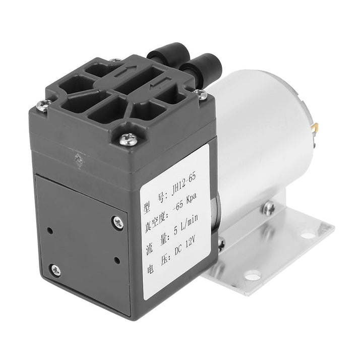 Mini Vakuumpumpe Unterdruck Saugpumpen DC 12 V 500mA mit Halter (120kpa 5L/min), 120kpa 5L/min