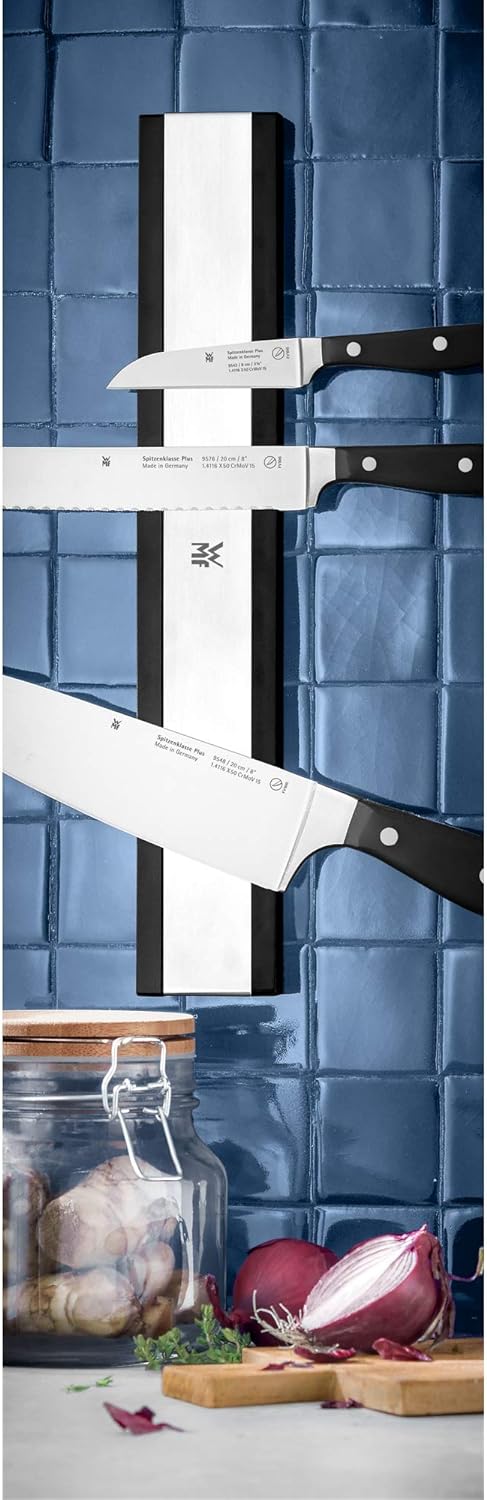 WMF Magnetleiste 35 x 5,5 cm, Cromargan Edelstahl, Geschenkkarton inkl. Montagematerial Magnetleiste