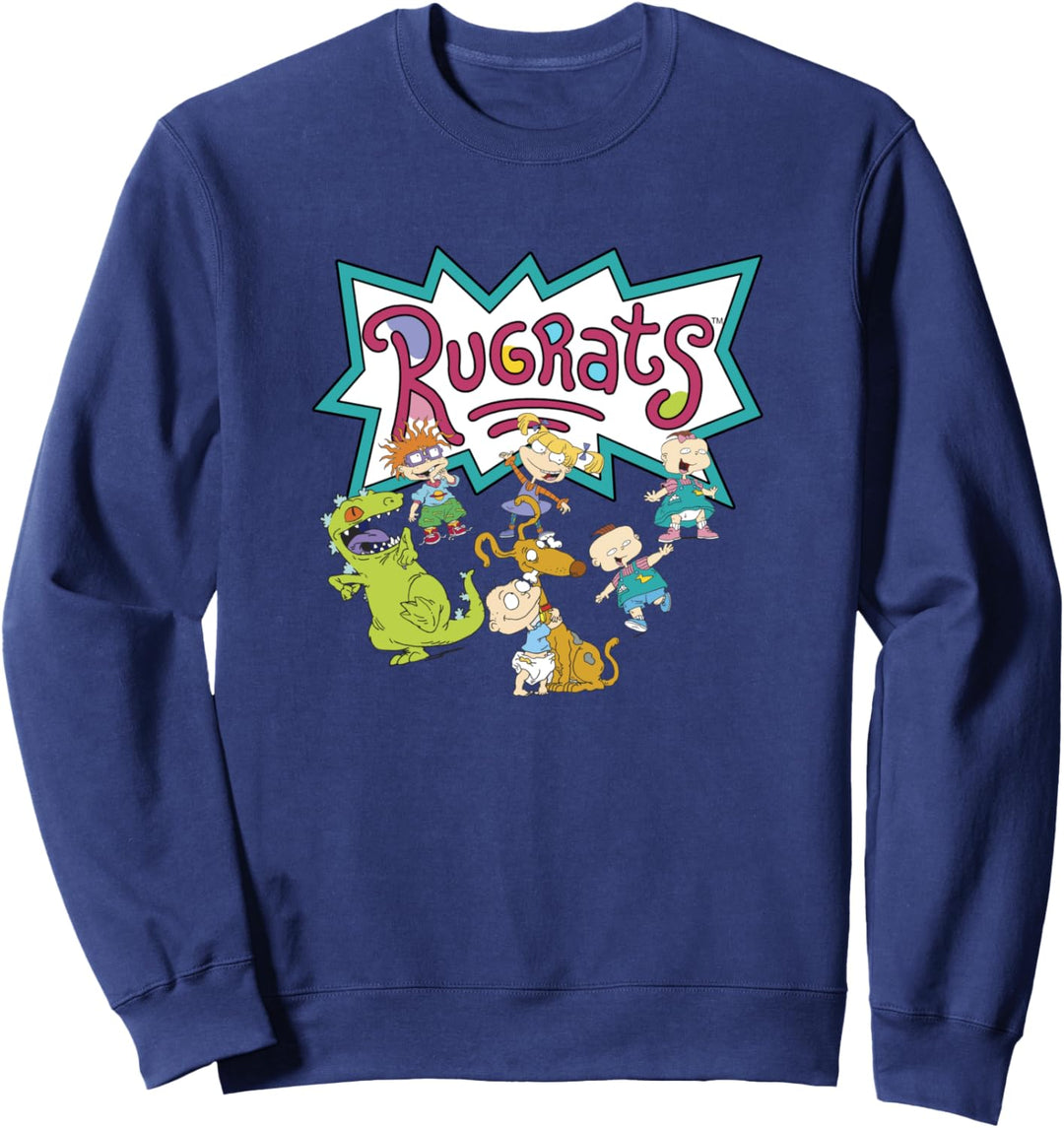 Rugrats Group Play Time Logo Sweatshirt