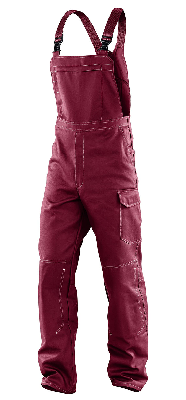 KÜBLER Workwear KÜBLER ORGANIQ Arbeits-Latzhose Bordeaux 60 Bordeaux, 60 Bordeaux