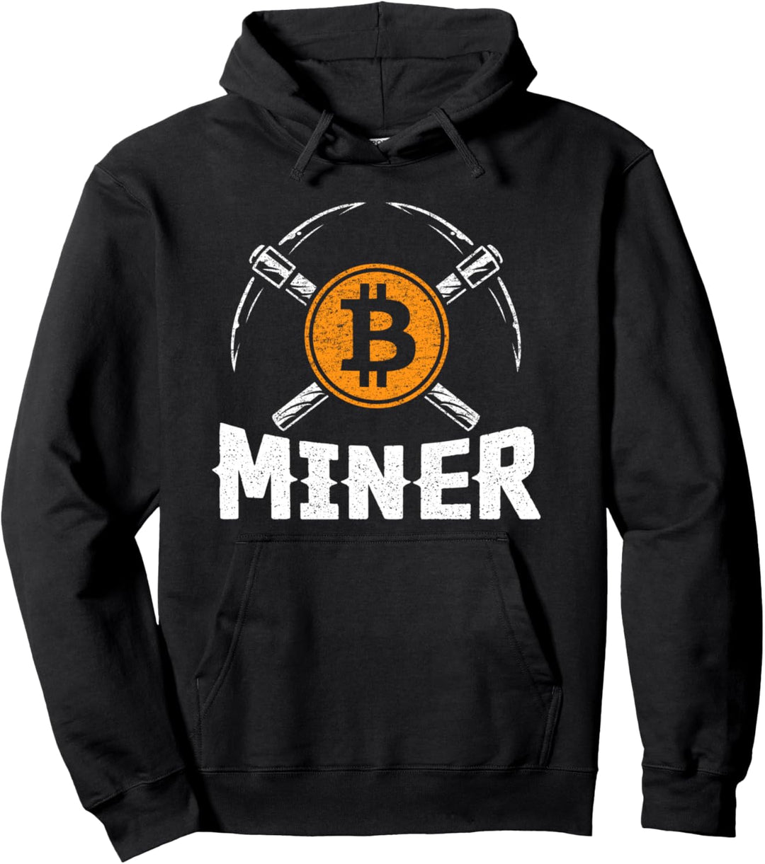 Bitcoin Miner - Blockchain Pullover Hoodie