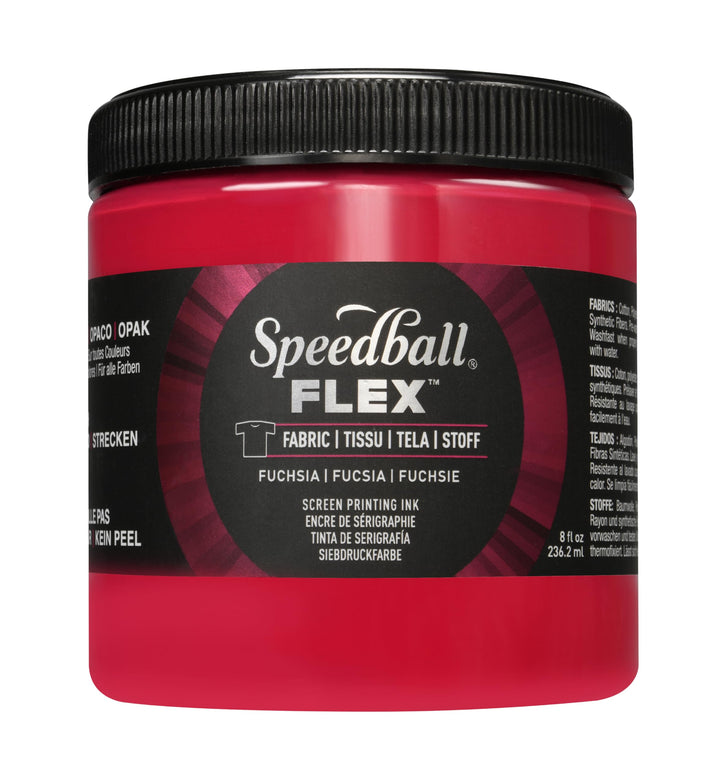 Flex Screen Printing Fabric Ink Fuchsia 8oz