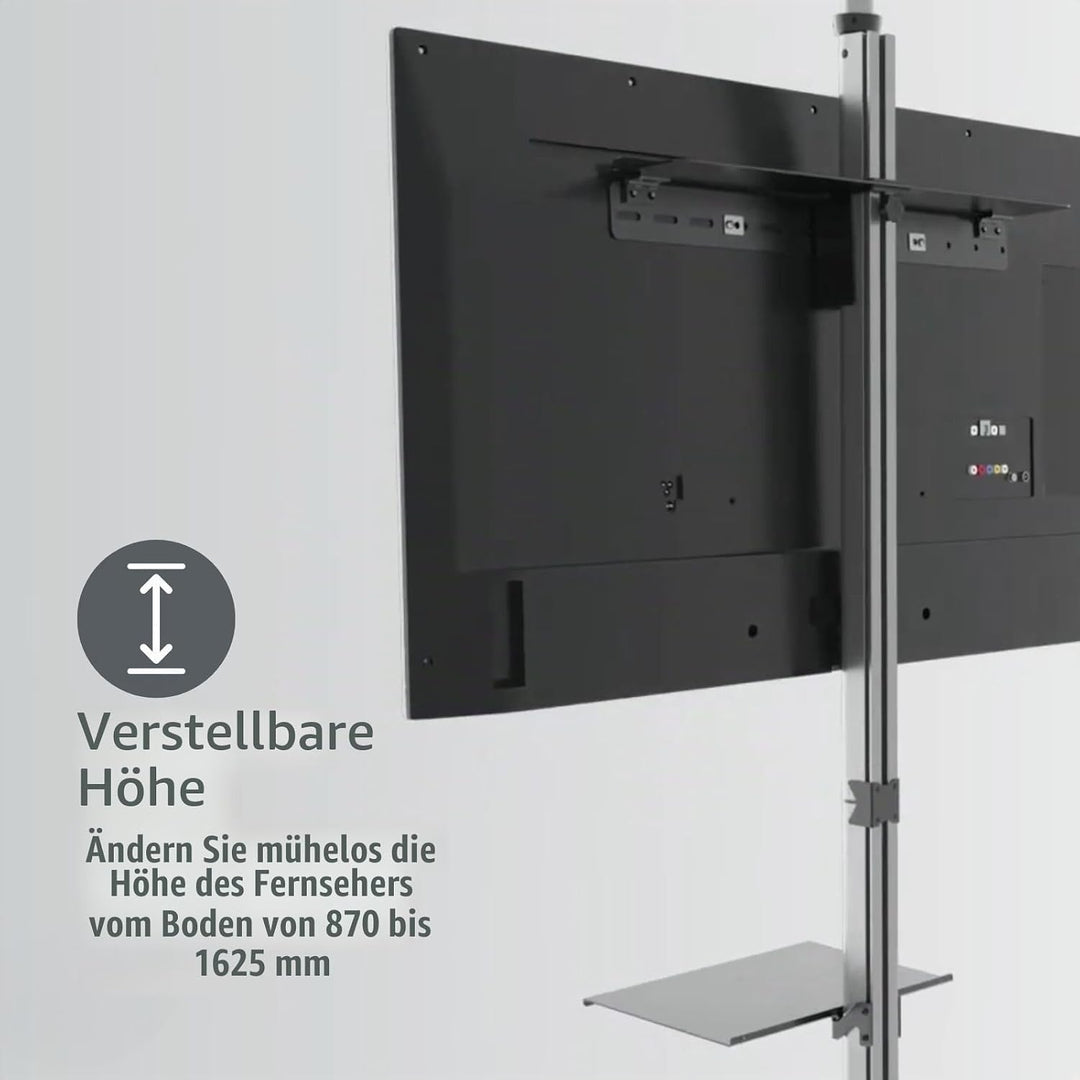 Vollbeweglicher TV-Ständer - 37-70" - maximal unterstützes Bildschirmgewicht: 30 kg - kippbar - dreh
