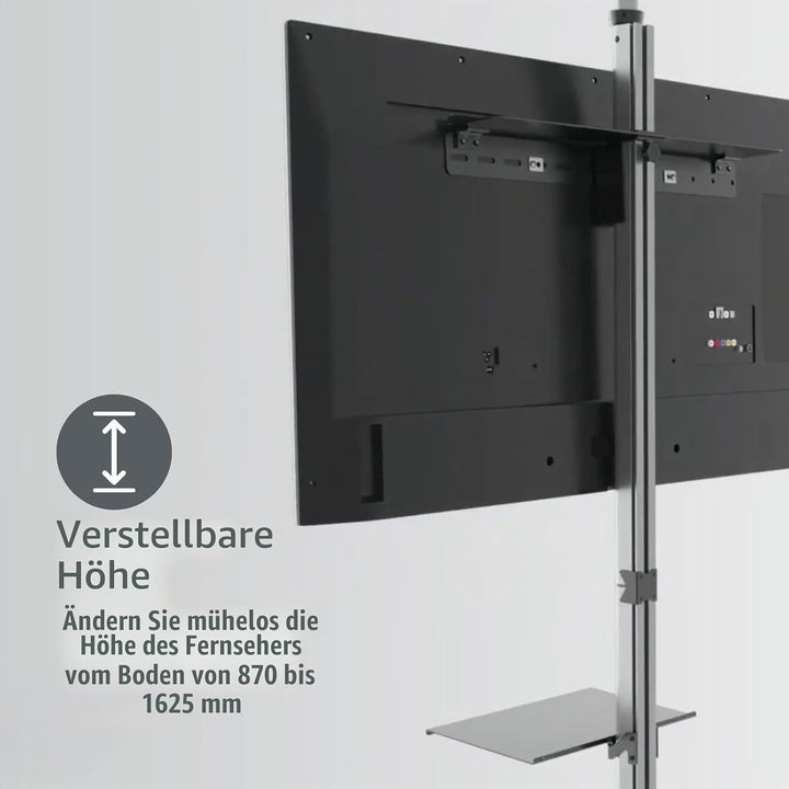 Vollbeweglicher TV-Ständer - 37-70" - maximal unterstützes Bildschirmgewicht: 30 kg - kippbar - dreh