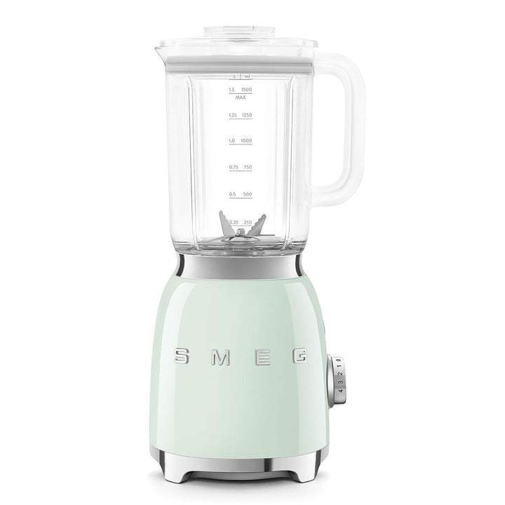 SMEG, Tischmixer BLF03PGEU 1,5 L, 4 Geschwindigkeitsstufen, 4 Smoothie-Funktionen, grüner Smoothie,