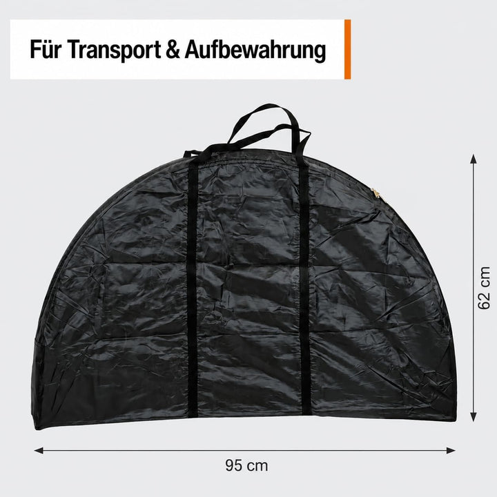 Tragetasche für 3 Hoopers Hoops – schwarz, 95×10×62cm, strapazierfähig & abwaschbar, mit Schultergur