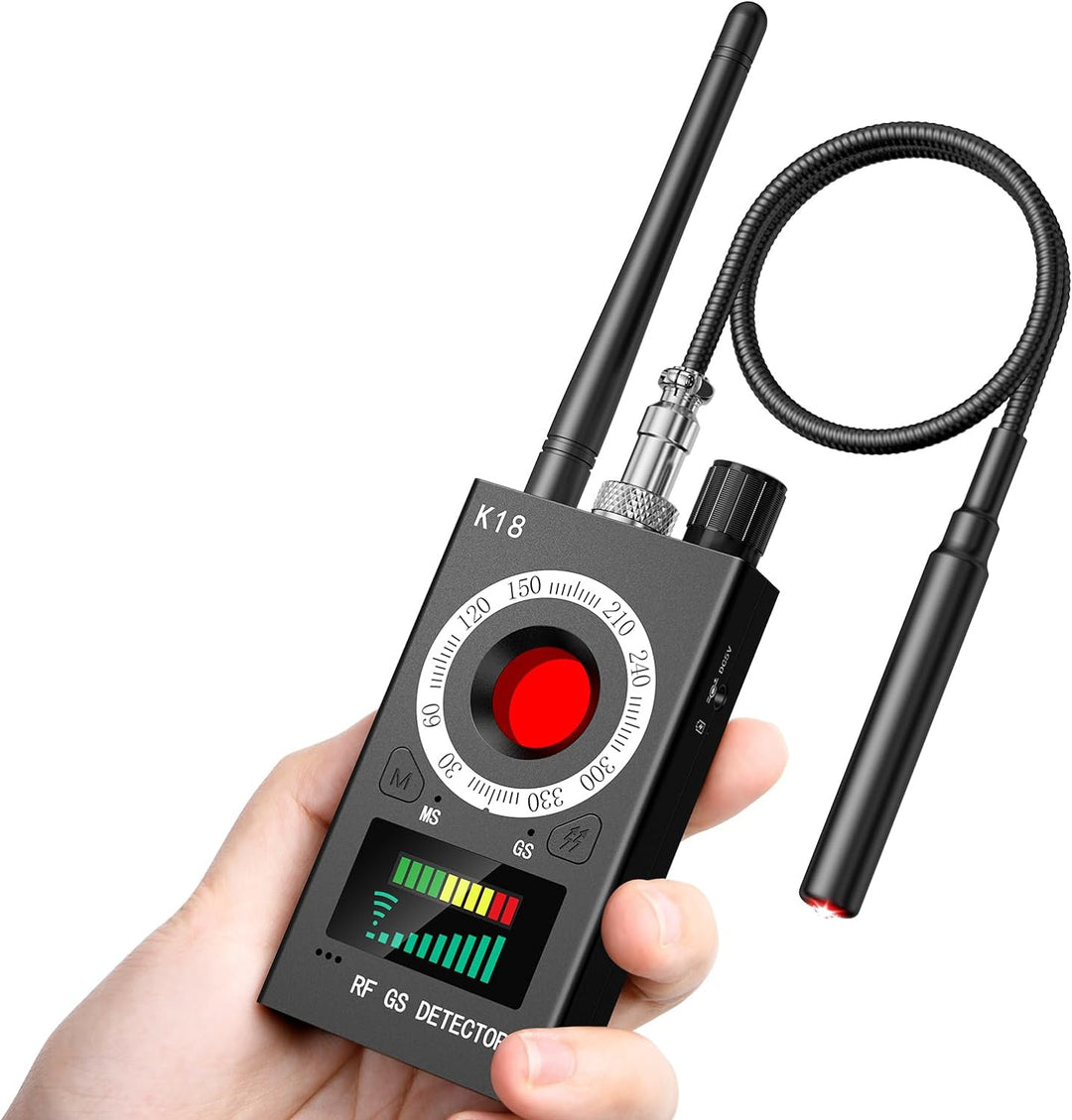 Menborn Wanzen Detektor, Hidden Camera Detector, GPS Spy Finder, Versteckte Kamera Detektor für GSM
