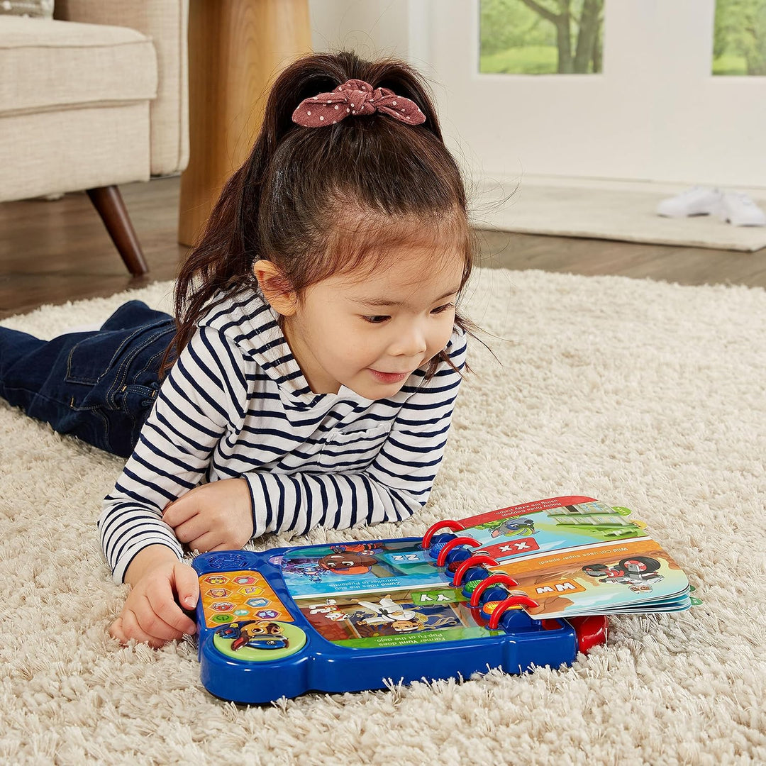 PAW Patrol Abenteuerbuch – Lernbuch mit Inhalten zu Buchstaben, Lesen, Wörtern und Rollenspielen – F