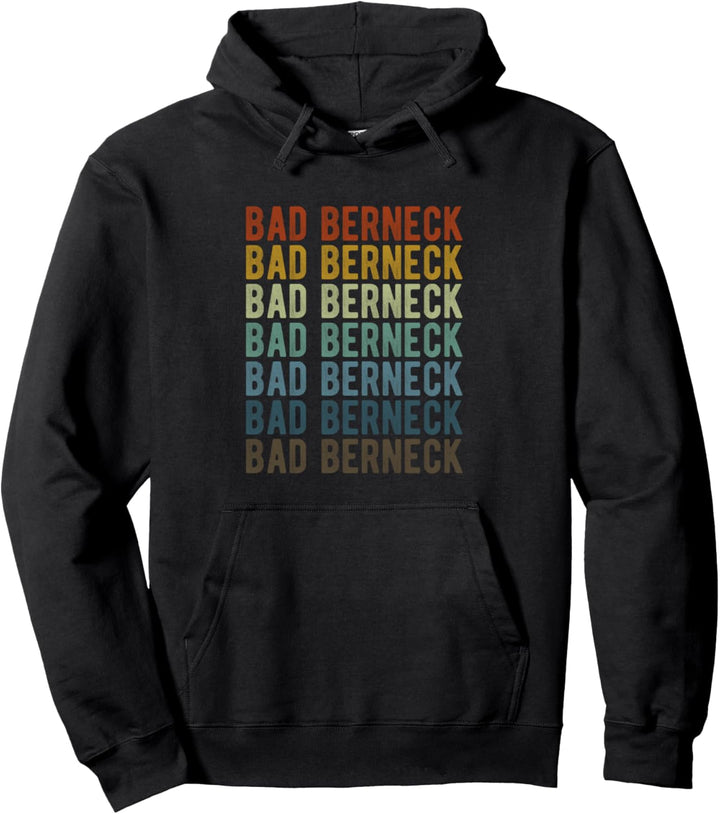 Bad Berneck Stadt Retro Vintage Pullover Hoodie