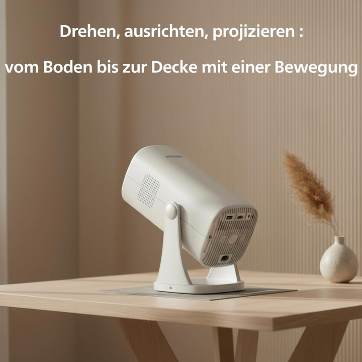 Philips, Neopix 244, Heimkino-Beamer, Full HD 1920 x 1080p, 250 Lumen, LED-Lichtquelle, Spiegelmodus