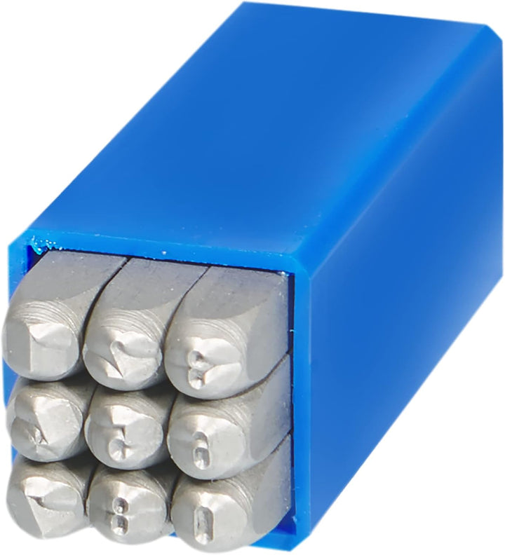 GRAVUREM-S Standard Schlagzahlen und -buchstaben 0-9 + A-Z,& (Kombination) / Schrifthöhe 1,5mm 1,5 m