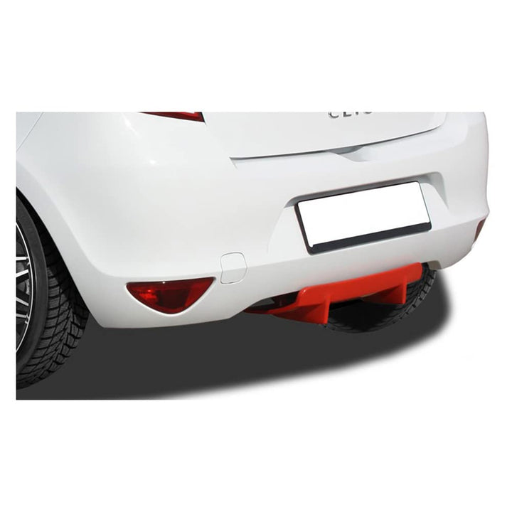 RDX Racedesign RDHAD1-010 Heckschürzenansatz 'Diffuser U-Diff' passend für Renault Clio III HB 2005-