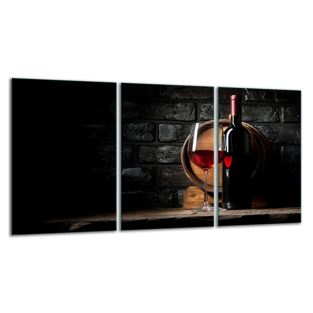 TMK | Herdabdeckplatten ceranfeld 3 Teilig 30x52 cm | Ceranfeldabdeckung Küche Elektroherd Induktion