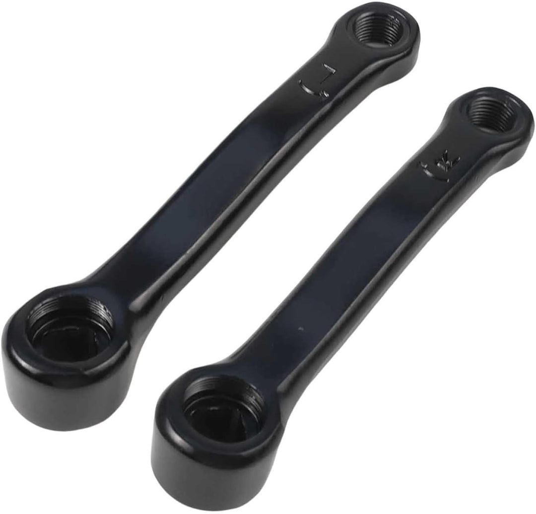 Heimtrainer-Kurbel, 127 mm, Eisen, quadratisches Loch, 13 x 13 mm, links oder rechts, Ersatzteil für
